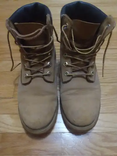 Size US 8.5 Vintage Women's Leather/Suede Timberland Boots Wheat, View more