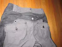 Lululemon Gray casual unisex shorts size 2