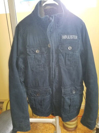 Mens Military Style 2 in 1 Hollister Jacket (Medium)