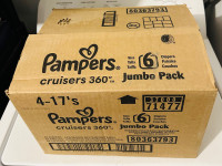 PAMPERS CRUISERS 360 (SIZE 6)