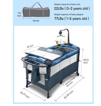 Baby bassinet bedside crib