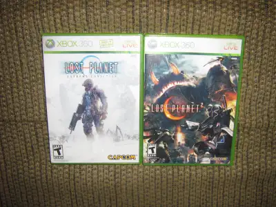 LOST PLANET 1 & 2 XBOX 360 GAMES LOT, View more