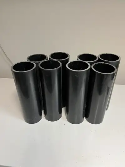 3” abs pipe 8pcs of 11” new, View more