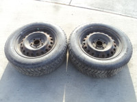 2 BFGoodrich Tires with Rims for Honda Civic 195/65/15