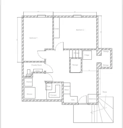 2 bed Basement apartment for rent Newmarket $1500