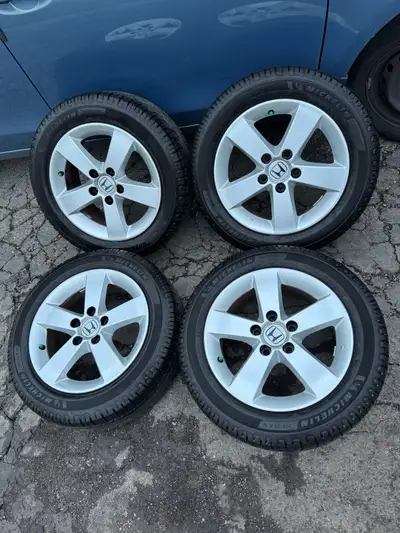 Used on 2011 Honda Civic, but you can use on 2006-2025 Honda Civic. Tires have 100% life left. All h...