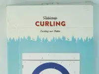 Table Top Curling 2019 Board Game Indigo 100% Complete Excellent