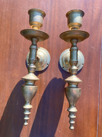 Vintage Brass Wall Sconce