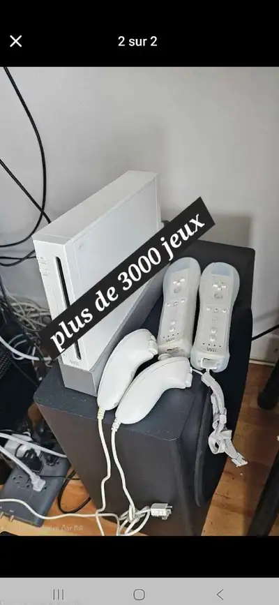 wii Complete A1 avec plus de 3000 jeux.LIRE DESCRIPTION , View more