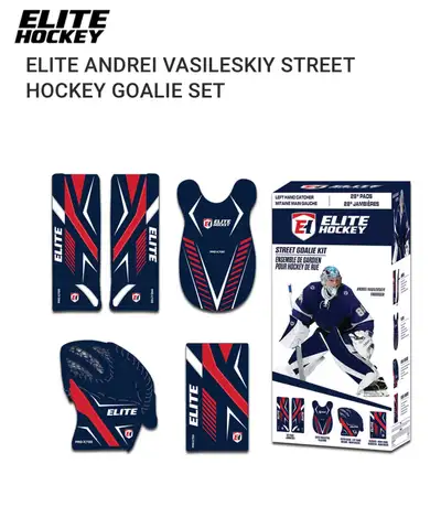 BALL HOCKEY GOALIE EQUIPMENT WANTED, View more