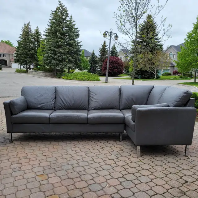 top quality high end Boss leather sectional couch, can deliver63235093403777121