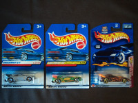 HOT WHEELS CALLAWAY C-7 LOT OF 3