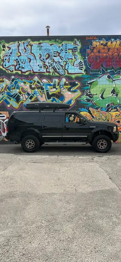 2005 Ford Excursion Limited 4x4 • Power Stroke Diesel • Black on Tan If you’ve been searching for a...