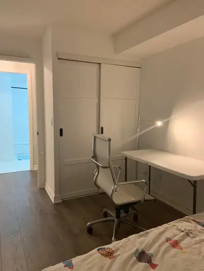 One private bedroom with private washroom available for rent starting March 1st 2026 to share in a T...