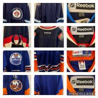 NHL Jerseys- Oilers, Jets, Islanders, Sens