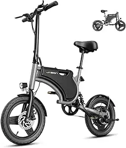 New Jasion 600W 32 KPH Folding E-Bikes 14″, View more
