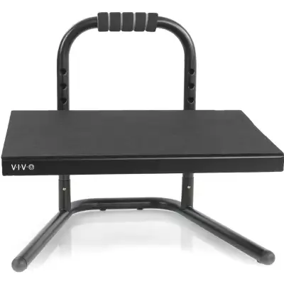 Black Ergonomic Height Adjustable Standing Foot Rest, View more