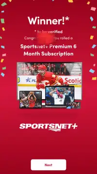 6 month Sportsnet plus premium subscription
