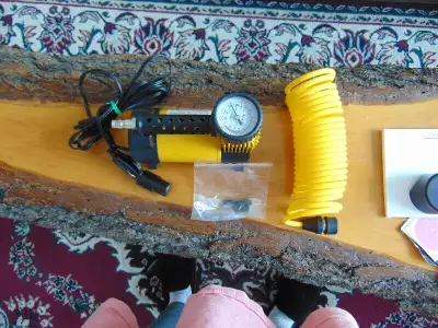 Hardly used MasterflowBike Wheel Air Inflator, View more