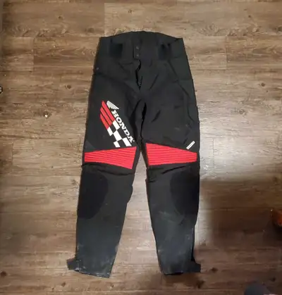 Honda Motorcycle Pants Size 32 Excellent condition
