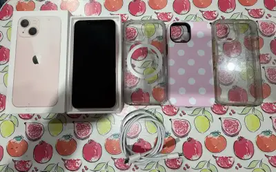 Unlocked Pink iPhone 13 Mini 128GB, View more
