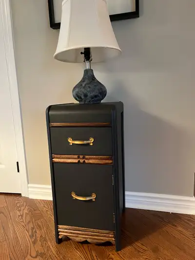 Unique Vintage Waterfall Side Table, View more