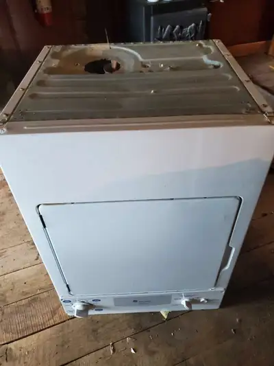 GE electric compact stackable dryer, View more