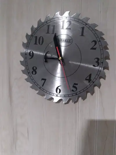 Skill Saw Clock, View more
