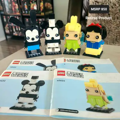 Lego Disney 100 Brickheadz [BUILT], View more