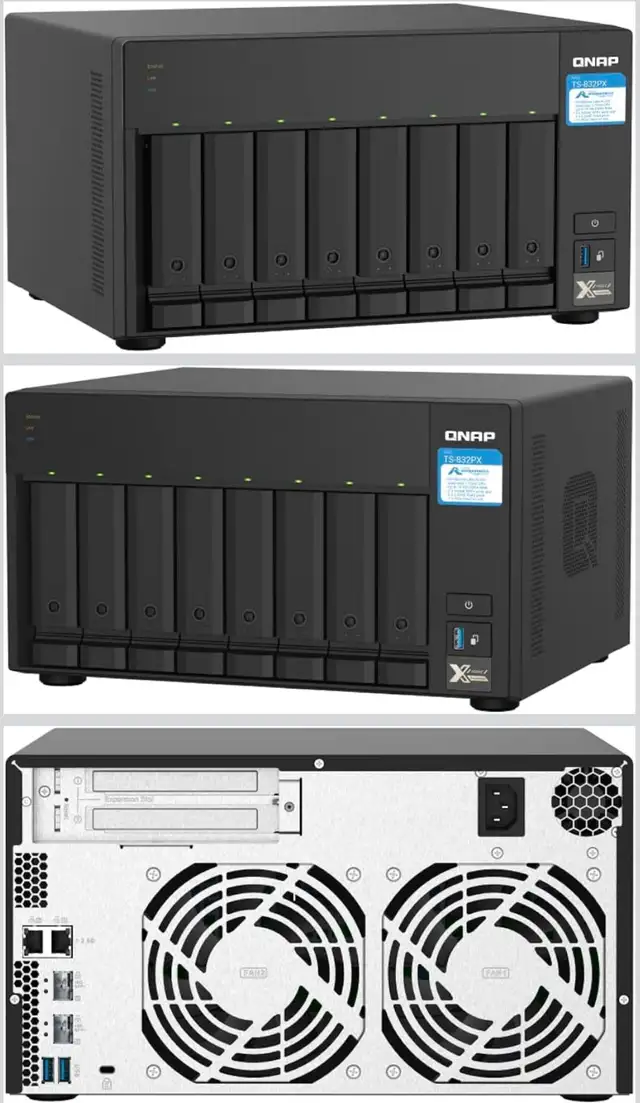 QNAP TS-832PX-4G-US 8 Bay High-Capacity NAS with 10GbE SFP+ 2.5G in Networking in City of Toronto - Image 4