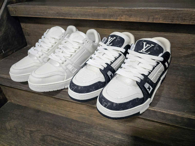 LV trainer sneaker two colors in US8.5/9 in Men's Shoes in City of Toronto - Image 2