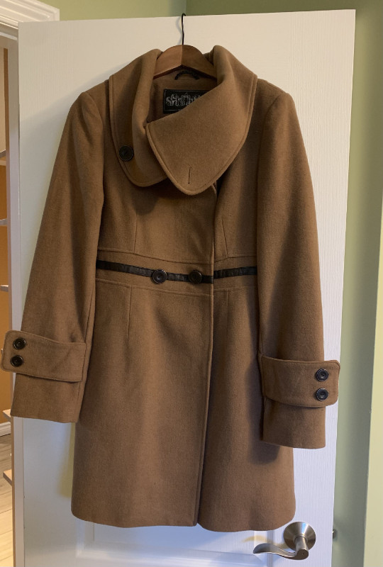 NWOT women's wool blend coat with shawl collar size M/L in Women's - Tops & Outerwear in Mississauga / Peel Region - Image 2
