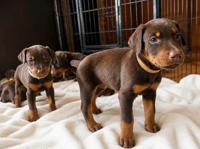 RED MALE DOBERMAN ONLY 3 LEFT in Dogs & Puppies for Rehoming in Calgary - Image 9