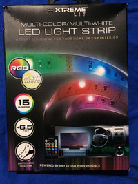 6.5’ & 10' LED light strips & remote control 