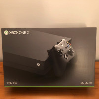 XBOX ONE X 1TO + manette + Jeux