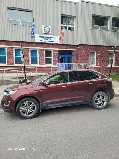 Inherited a basically brand new Ford Edge 2016 SUV Amazing condition Detailed logbook of services do...