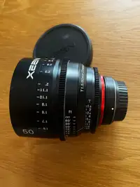 XEEN 50mm T1.5 Cine Lens for Canon EF mount