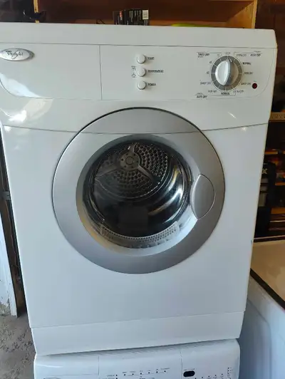 compact Whirlpool dryer. , View more