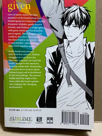 Manga book - Given 2, View more