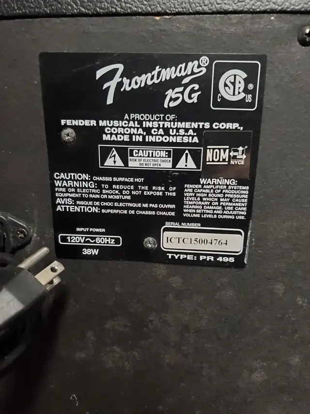 Guitar Amplifier FENDER in Amps & Pedals in West Island - Image 4