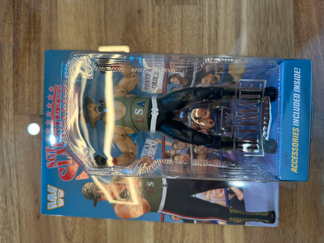 Mattel exclusive WWE Ultimate Edition Sgt. Slaughter in Toys & Games in Calgary - Image 3
