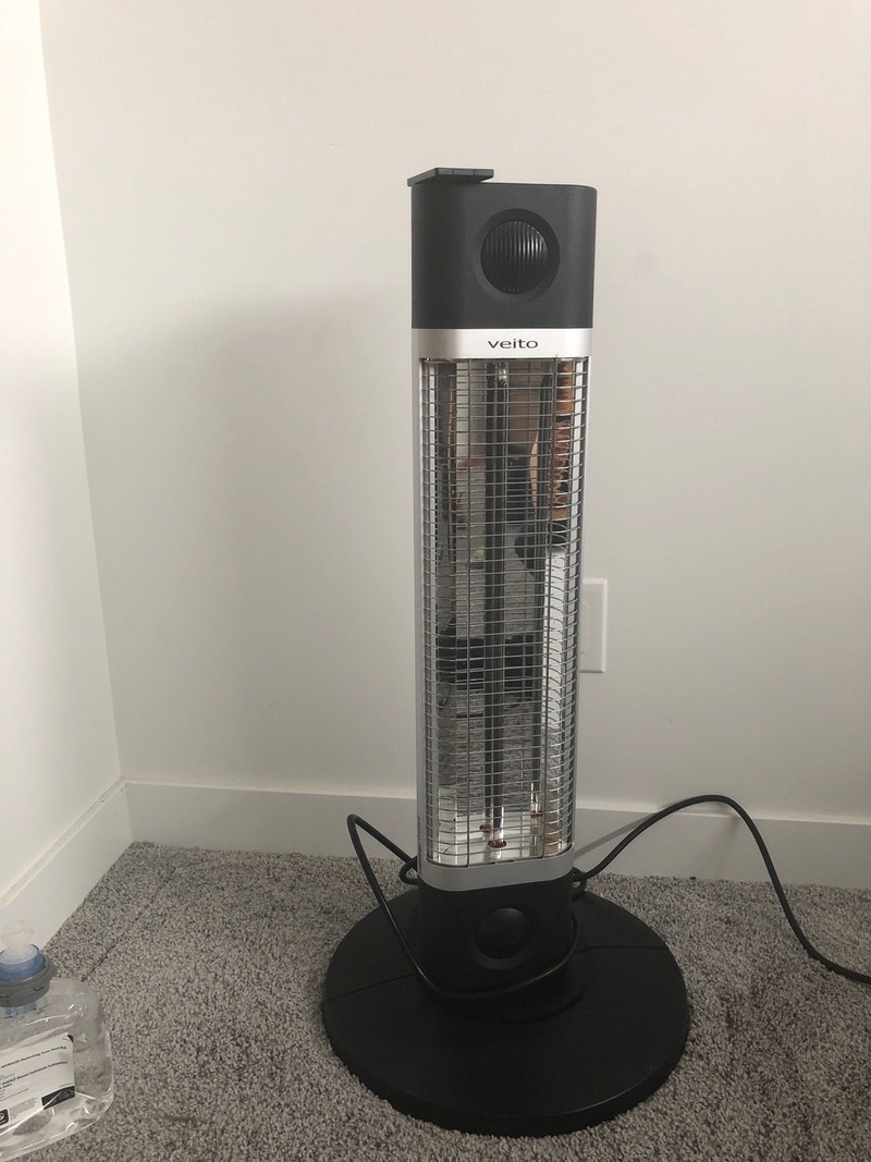 VEITO stand up 5ft heater remote Heaters, Humidifiers & Dehumidifiers