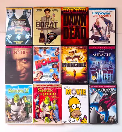 Classic Movies on DVD $3 Each - Like New, View more