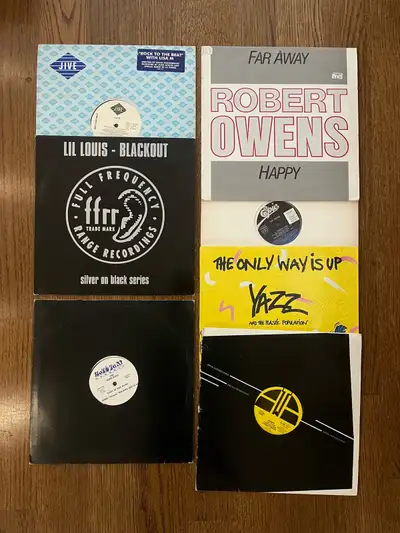 set 8: Classic House vinyl records, View more