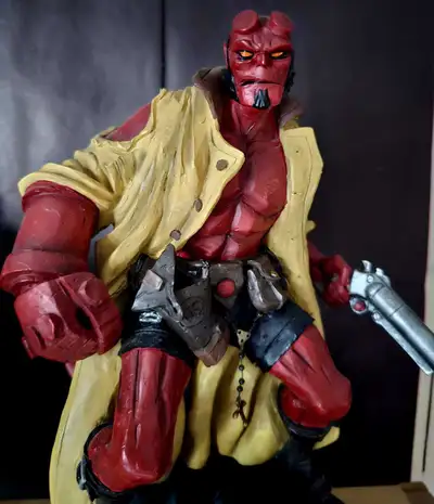 Mike Mignola's Hellboy Electric Tiki Statue , View more