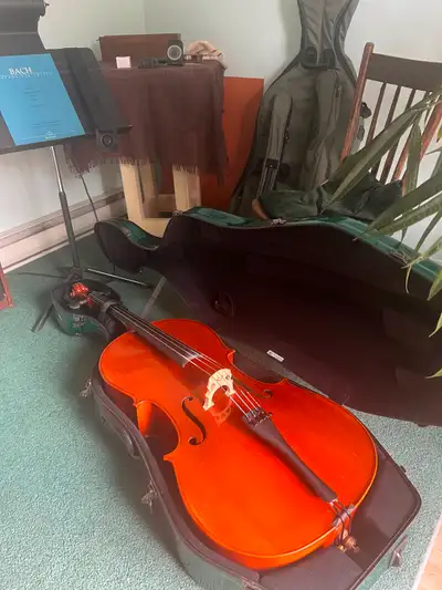 Eastman VC 4/4 Cello, Eastman Z-Tec Cello Case $1,500, View more