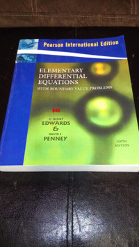 Elementary Differential Equations with Boundary Value Problems