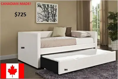 MIKE HAS CANADIAN MADE  DAYBEDS WITH TRUNDLE!, View more