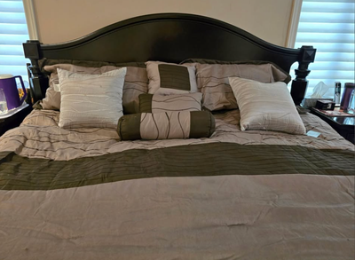 Beco King Comforter Set or Duvet Cover with Shams & Pillows, View more