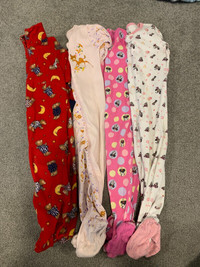 18-24 month toddler girl pajamas / Minnie Mouse, Bambi , Disney